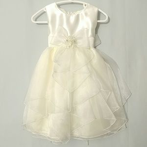 Vintage Pinky Kids Off White Toddler Girl